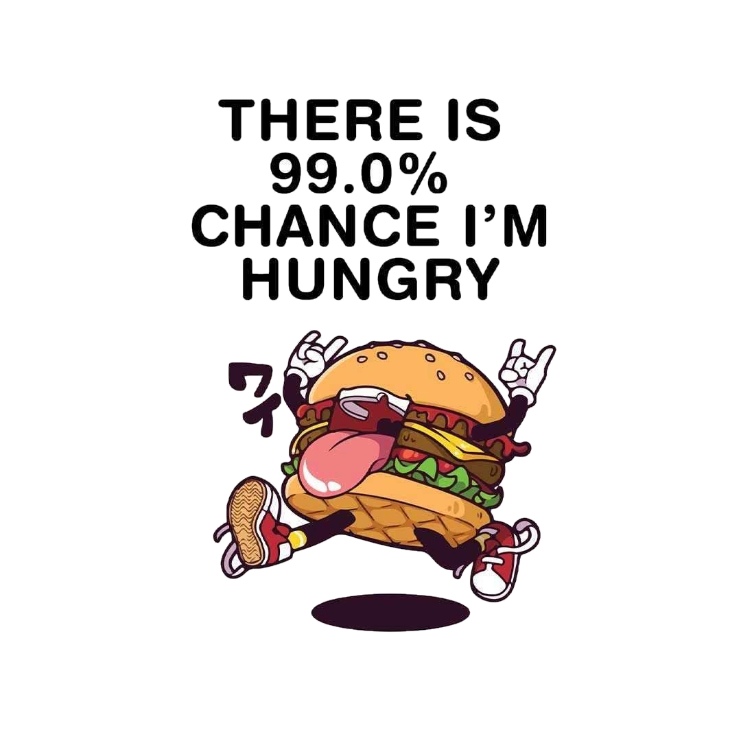 I'm Hungry Sticker
